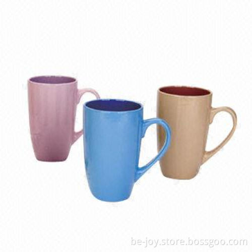 14oz Stoneware Bullet Mug, OEM Designs are Acceptable